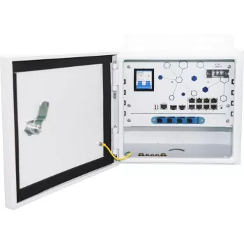 Ernitec ELECTRA-M10-OUTDOOR-200 netwerkswitch managed L2 Gigabit Ethernet (10/100/1000) Power over Ethernet (PoE) grijs