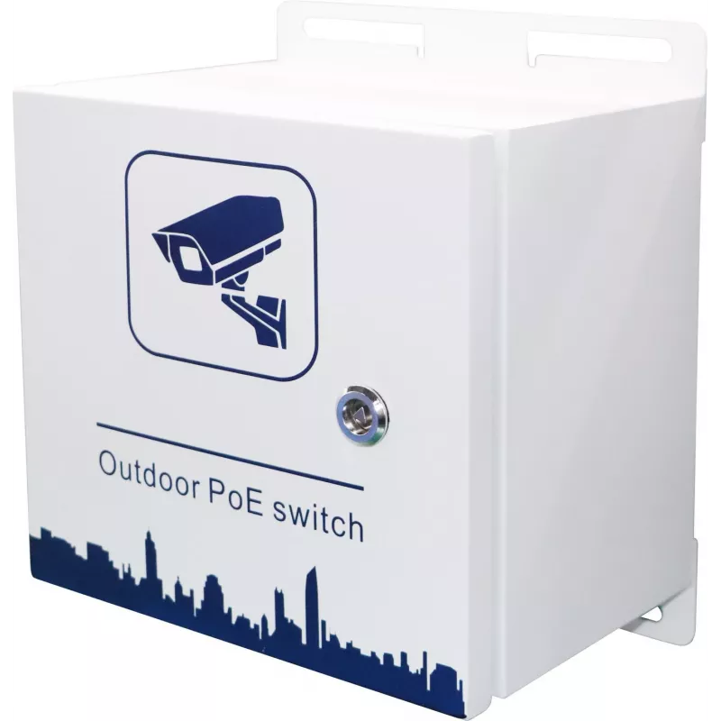 Ernitec ELECTRA-M10-OUTDOOR-200 industriële netwerkswitch voor buiten, L2 beheerd