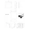 Outdoor IP66 veiligheidsbox ERNITEC 0070-10466 weerbestendig betrouwbaar