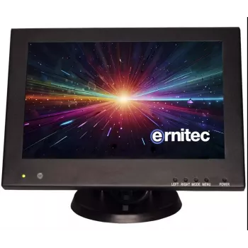 Ernitec 0070-24108-M computermonitor 20,3 cm (8 inch) 800 x 600 pixel SVGA LED zwart