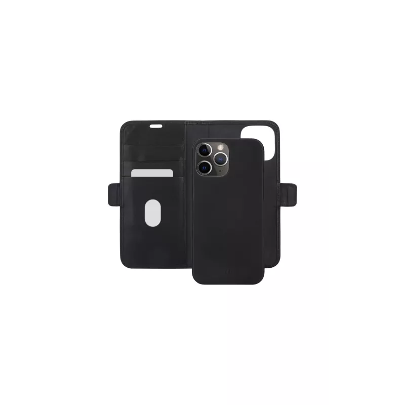 Walletcase dbramante1928 Lynge iPhone 13 Pro Max zwart 3 vakken voor kaarten