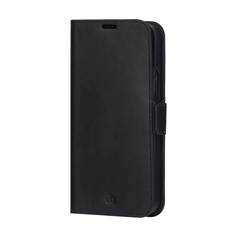 Walletcase dbramante1928 Lynge iPhone 13 Pro Max zwart 3 vakken voor kaarten