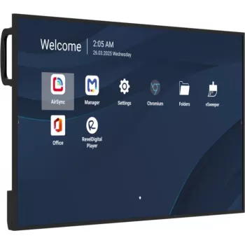VIEWSONIC professioneel commercieel display 43 inch (109,2 cm) 4K UHD lcd, 500 cd/m², Android 14, 24/7, Wi-Fi
