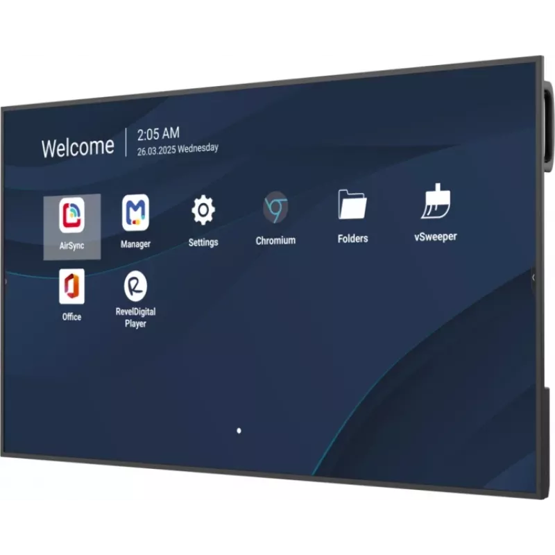ViewSonic professioneel 55 inch 4K commercieel display (3840x2160, 500 cd/m², Android 14, 24/7)