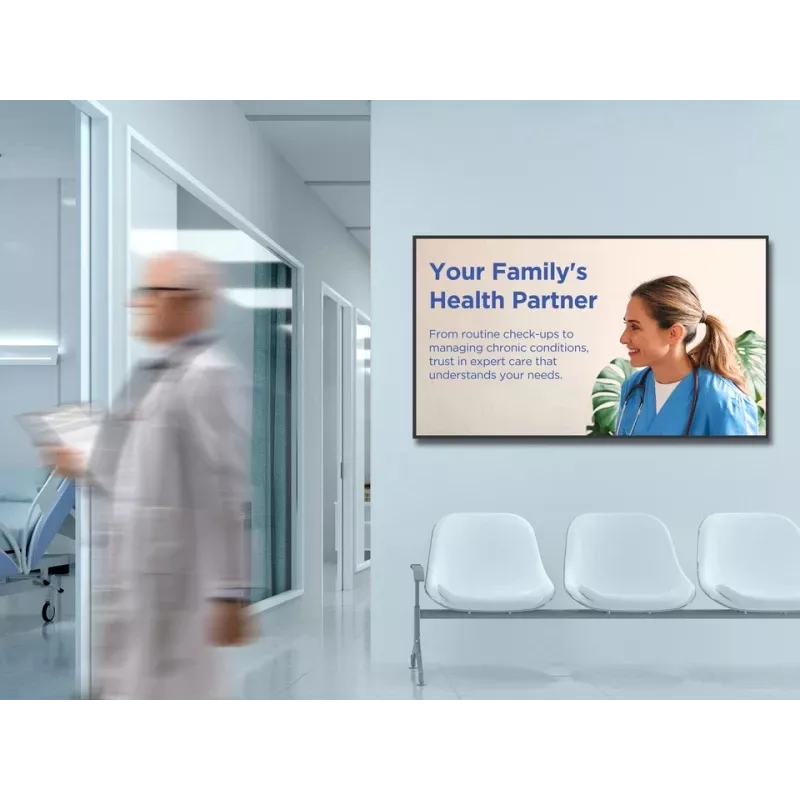 ViewSonic professioneel 55 inch 4K commercieel display (3840x2160, 500 cd/m², Android 14, 24/7)