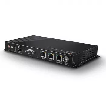 Lindy 4K HDMI & USB over IP Extender AV-receiver