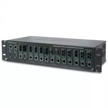 Converterchassis PLANET MC-1500R 15 slots 19 inch
