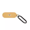 Native Union Roam hoesje voor AirPods Pro 2, aluminium, polycarbonaat, siliconen, staal, 16 g, geel