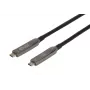 CLUB3D 15M USB-C®-kabel met alle functies / 49,21ft 8K60Hz 10Gbps 60W