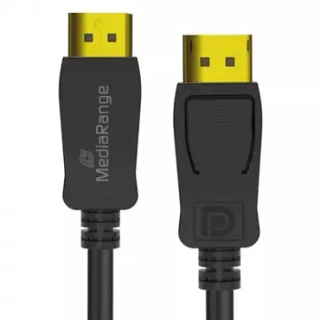 DisplayPort-kabel MediaRange MRCS248 2 m, DisplayPort naar DisplayPort, zwart