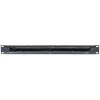Intellinet 19 inch kabeldoorvoerpaneel, 1U, met borstelstrip, zwart