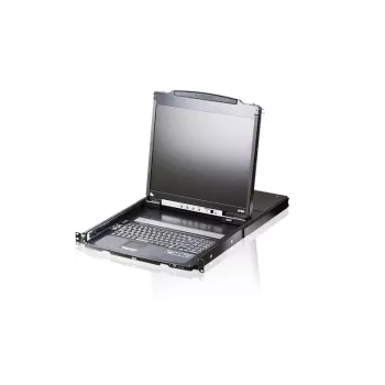 ATEN CL5800N rackconsole 48,3 cm (19 inch) 1280 x 1024 pixels metaal zwart 1U