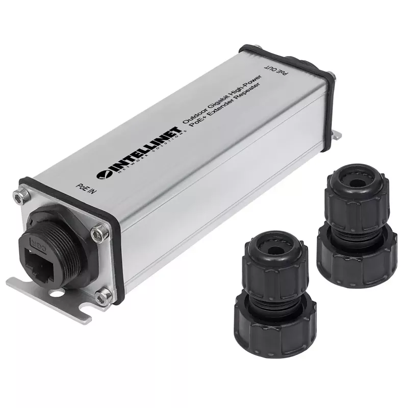 Outdoor Gigabit PoE+ extender Intellinet 561211