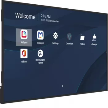 Professioneel commercieel display VIEWSONIC 75 inch 4K (3840×2160), LCD, 500 cd/m², Android 14, 24/7, VESA