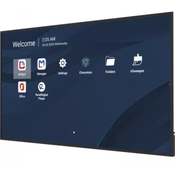 Professioneel commercieel display VIEWSONIC 75 inch 4K (3840×2160), LCD, 500 cd/m², Android 14, 24/7, VESA