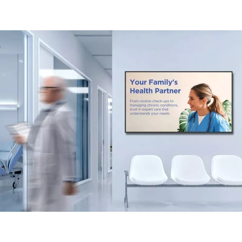 Professioneel commercieel display VIEWSONIC 75 inch 4K (3840×2160), LCD, 500 cd/m², Android 14, 24/7, VESA