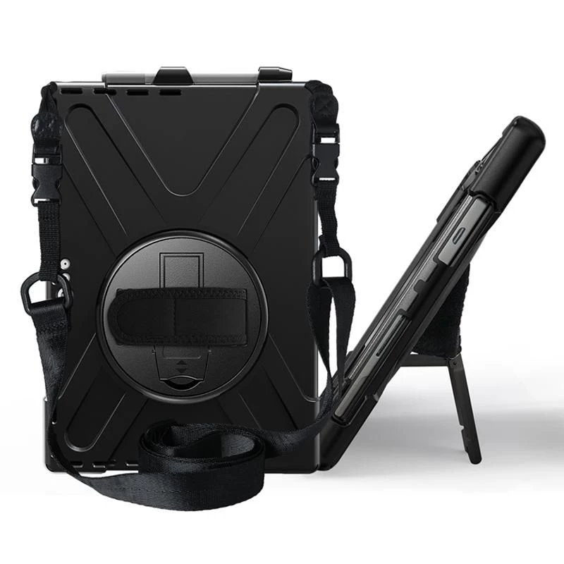Hoes eSTUFF AUSTIN Defender Case voor Microsoft Surface Pro 7+/7/6/5/4 zwart