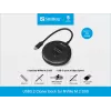 Sandberg USB3.2 Cloner Dock voor NVMe M.2 SSD, zwart, 20 Gbit/s