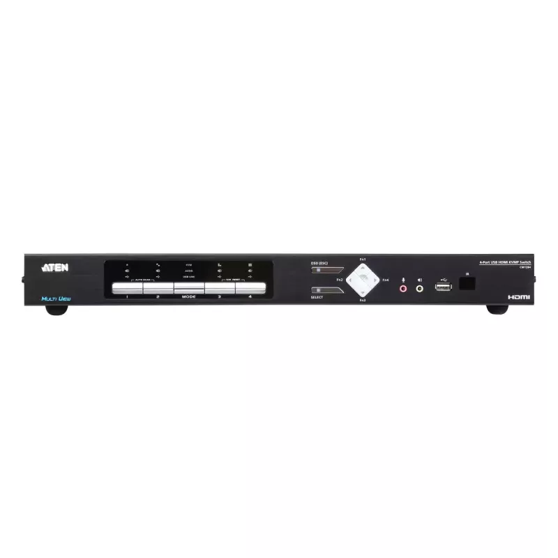 ATEN 4-poorts USB HDMI Multi-View KVMP-switch