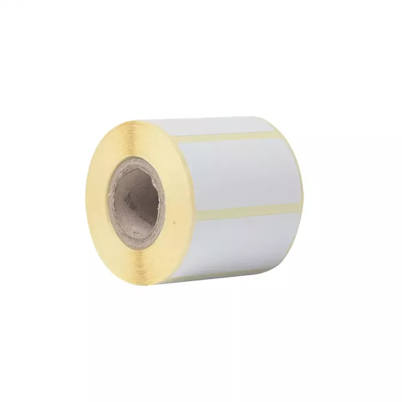 Zelfklevend printeretiket Brother BDE1J026051060 wit 5,1x2,6cm 6000 stuks