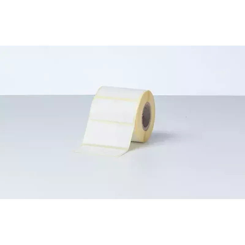 Zelfklevend printeretiket Brother BDE1J026051060 wit 5,1x2,6cm 6000 stuks