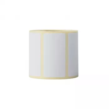 Zelfklevend printeretiket Brother BDE1J026051060 wit 5,1x2,6cm 6000 stuks