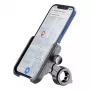 Passieve houder Cellularline Rider Steel universeel mobiele telefoon zwart