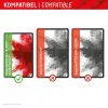 Displex Tablet Glass (9H) voor Samsung Galaxy Tab S7/S8/S9/S9 FE/S10 FE/S10 Lite, Eco-montageframe, onbreekbaar