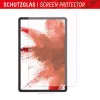 Displex Tablet Glass (9H) voor Samsung Galaxy Tab S7/S8/S9/S9 FE/S10 FE/S10 Lite, Eco-montageframe, onbreekbaar