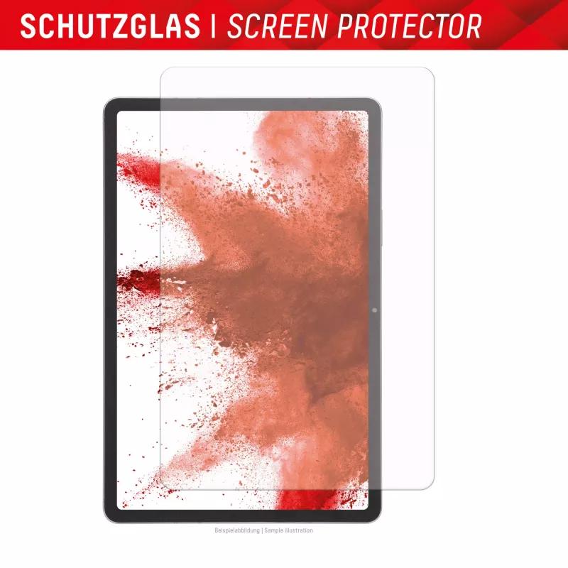 Displex Tablet Glass (9H) voor Samsung Galaxy Tab S7/S8/S9/S9 FE/S10 FE/S10 Lite, Eco-montageframe, onbreekbaar
