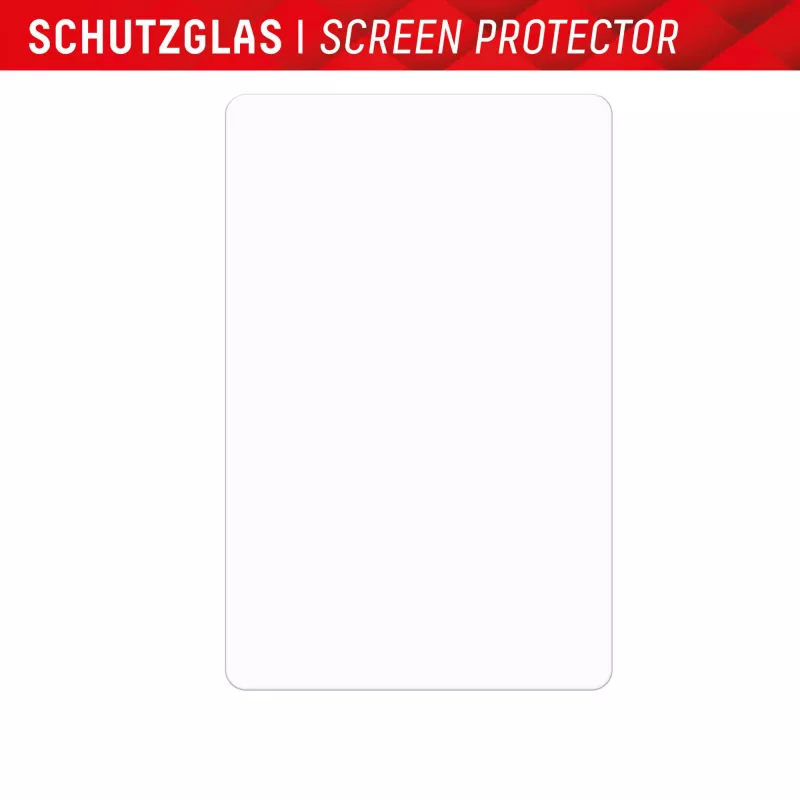 Displex Tablet Glass (9H) voor Samsung Galaxy Tab S7/S8/S9/S9 FE/S10 FE/S10 Lite, Eco-montageframe, onbreekbaar