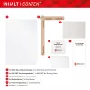 Displex Tablet Glass (9H) voor Samsung Galaxy Tab S7/S8/S9/S9 FE/S10 FE/S10 Lite, Eco-montageframe, onbreekbaar