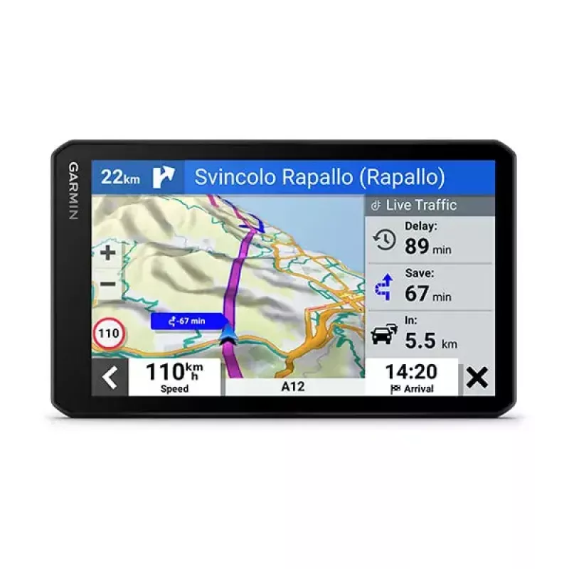 Garmin DriveCam 76 navigator handheld/vast inbouw 17,6 cm TFT-touchscreen