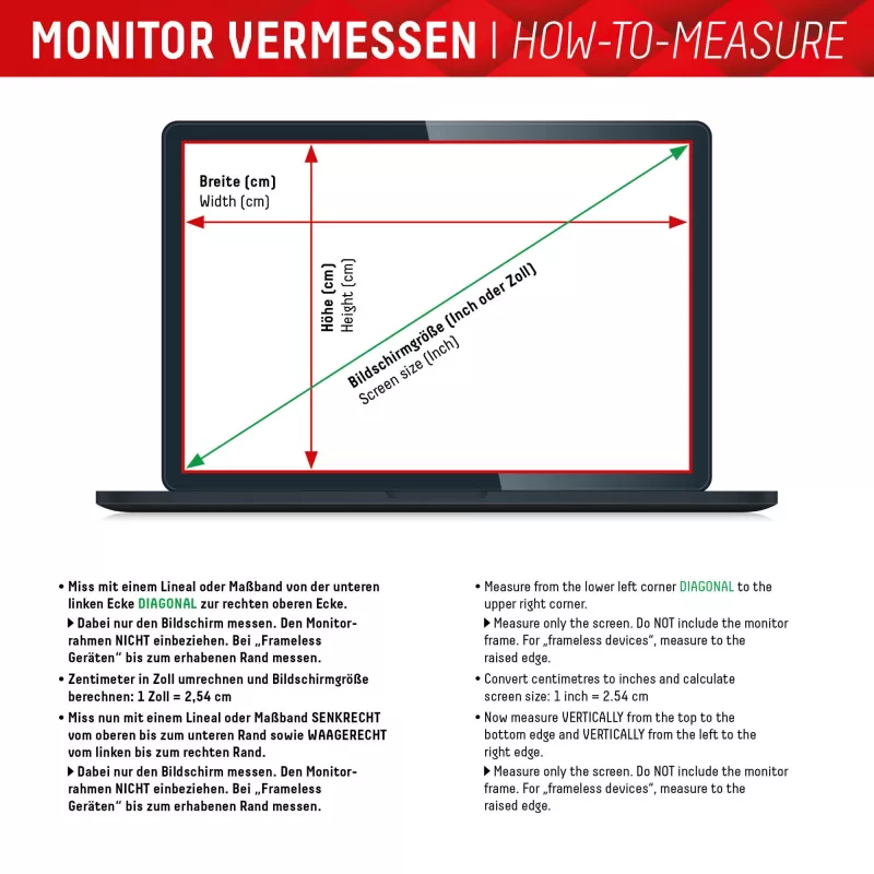 Privacy Filter Displex PRIVACY SAFE 15,6 inch 2-weg magnetisch glanzend mat
