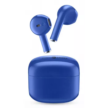 Music Sound SWAG Wireless Earphones – draadloze Bluetooth-hoofdtelefoons, capsulevorm, turquoise