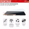 Displex Tablet Glass (9H) voor Apple iPad 10,9 inch (10e gen., 2022)/11 inch (2025), Eco-montageframe, onbreekbaar