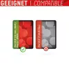Displex Tablet Glass (9H) voor Apple iPad 10,9 inch (10e gen., 2022)/11 inch (2025), Eco-montageframe, onbreekbaar