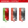 Displex displayschermfolie (10H) voor Samsung Galaxy A34, Eco-montageframe, krasbestendig