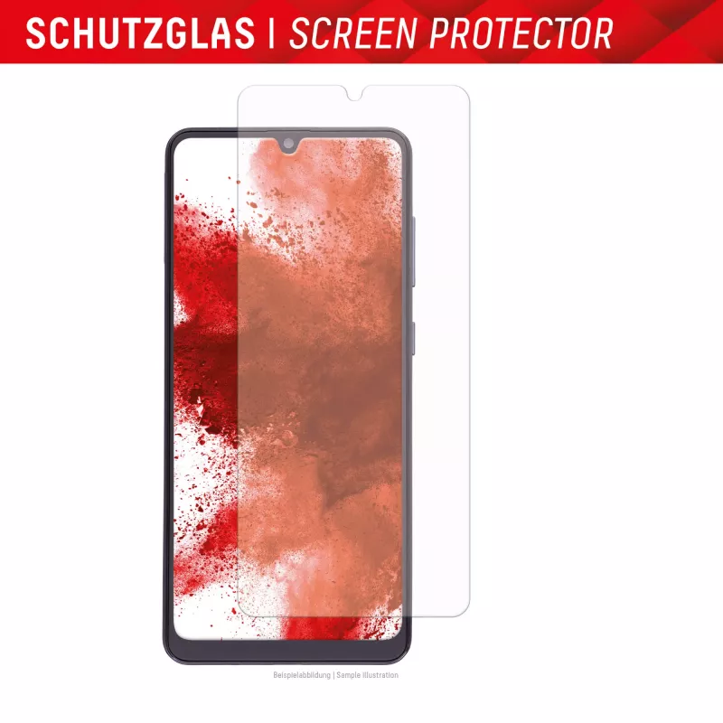 Displex displayschermfolie (10H) voor Samsung Galaxy A34, Eco-montageframe, krasbestendig