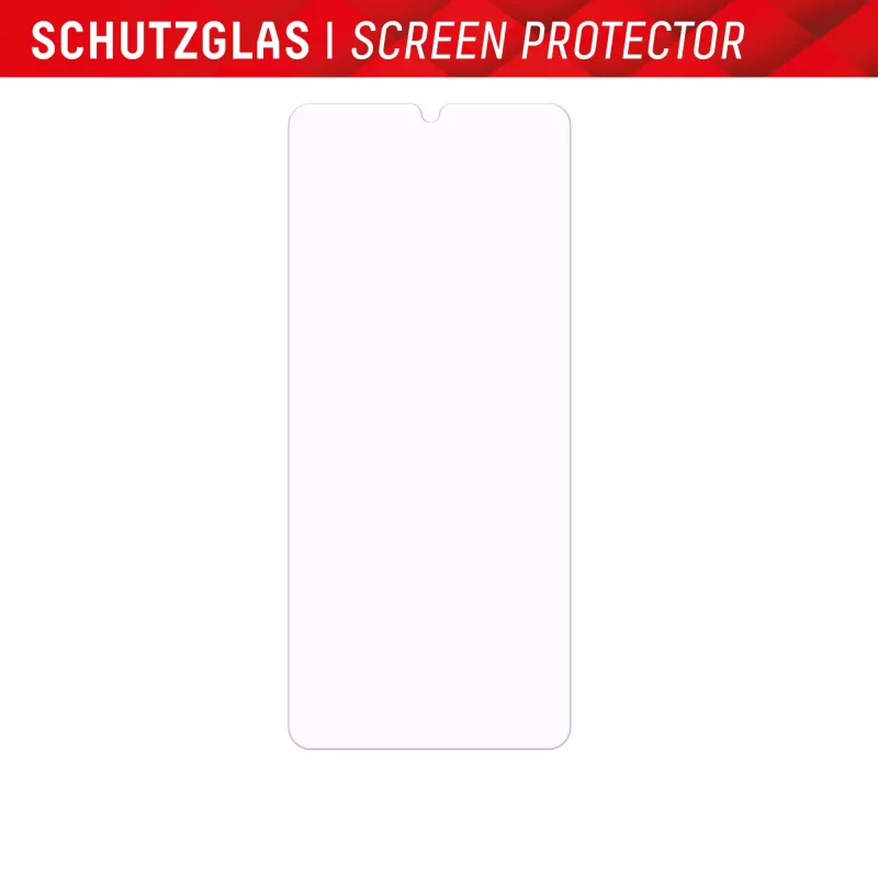 Displex displayschermfolie (10H) voor Samsung Galaxy A34, Eco-montageframe, krasbestendig