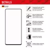 Displex Full Cover screenprotector (10H) voor Samsung Galaxy A54 5G, Eco-montageframe, Full Cover