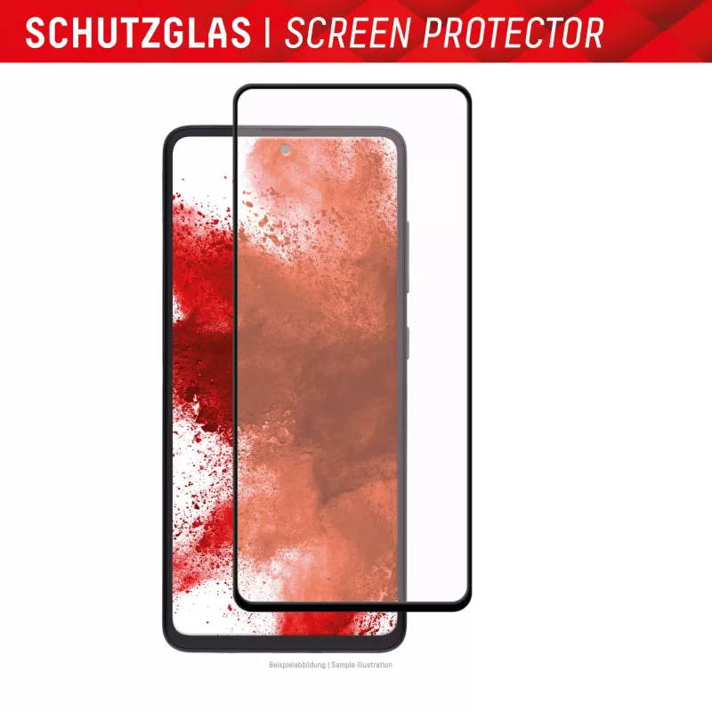 Displex Full Cover screenprotector (10H) voor Samsung Galaxy A54 5G, Eco-montageframe, Full Cover