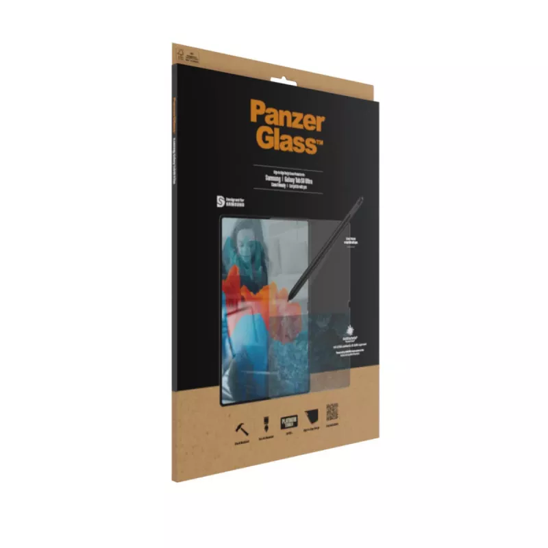PanzerGlass® displayschermfolie Samsung Galaxy Tab S8 Ultra | S9 Ultra | Ultra-Wide Fit