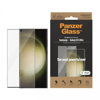 PanzerGlass® displayschermbescherming Samsung Galaxy S23 Ultra | Ultra-Wide Fit