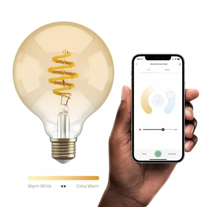 Hombli HBEB-0312 slimme verlichting slimme gloeilamp Wi-Fi 5,5 W
