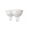 Philips Hue White Ambience MR16 slimme lichtspot, GU53, 5,1 W, Bluetooth/Zigbee