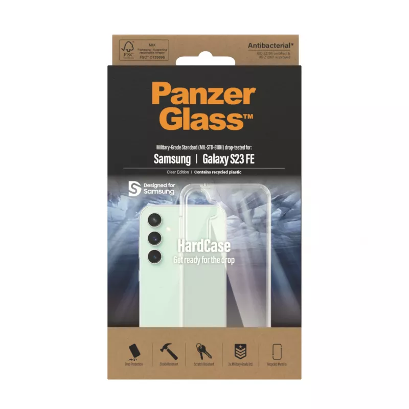 PanzerGlass® HardCase transparant voor Samsung Galaxy S FE 2023