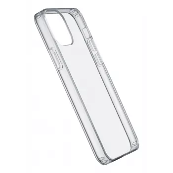 Cellularline Clear Protect - iPhone 12/12 Pro harde hoes met rubberen randen