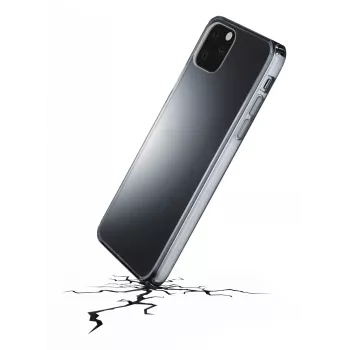Cellularline Clear Protect - iPhone 12/12 Pro harde hoes met rubberen randen