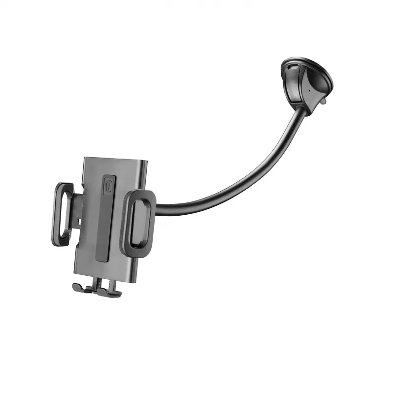 Sourcing Cellularline Hug Flexi XL universele zuignap passieve houder voor mobiele telefoons, zwart/grijs